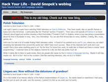 Tablet Screenshot of hackyourlife.org